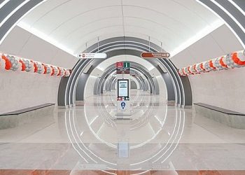 سینٹ پیٹرزبرگ میں ایک نئی میٹرو لائن کھولی